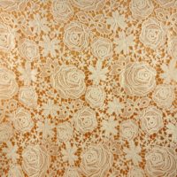 rose flower embroidery fabric