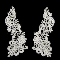 embroidery lace collar by pair