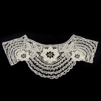 embroidery lace collar and sleeves