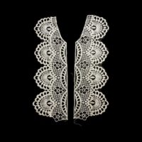embroidery lace collar by pairs