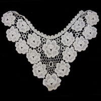floral embroidery lace collar