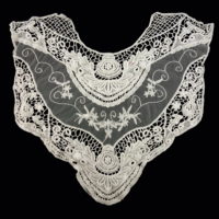 vintage embroidery lace collar
