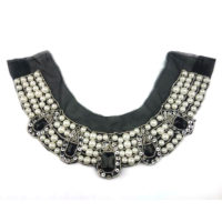 luxury pearls collar trims