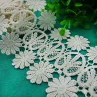 polyester embroidery lace trim