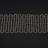 metal chain trim for clothing
