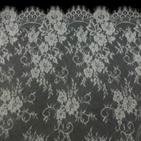 white eyelash lace fabric