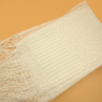 lace fabric with fringe