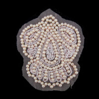 sewing on pearls applique